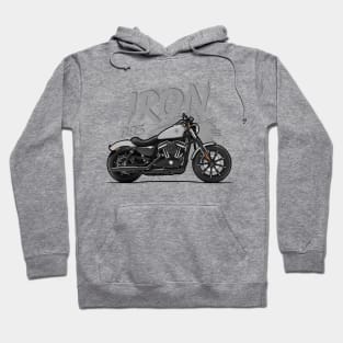 Iron 883 - Grey Hoodie